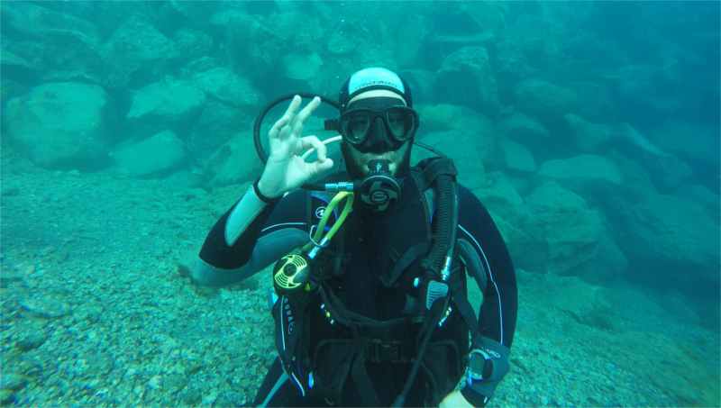 Señales de buceo de OK